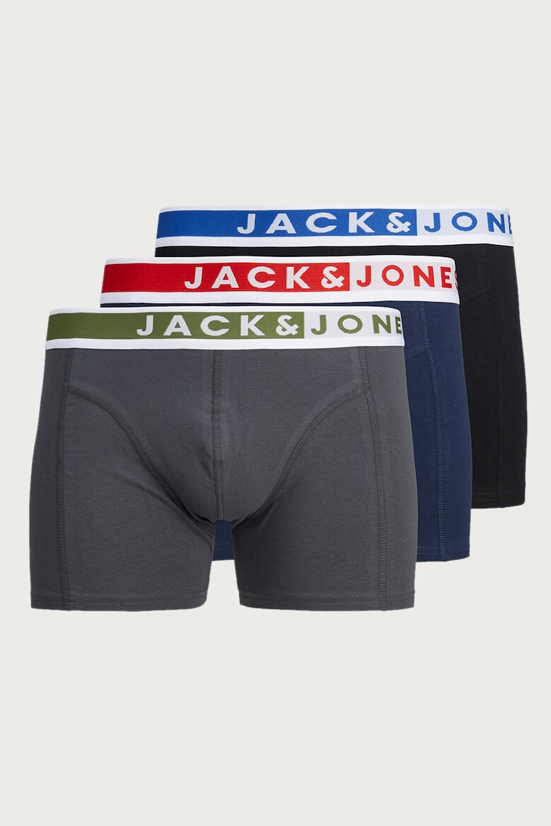 Jack  Jones Боксерки с памук - 3 чифта - Pepit.bg