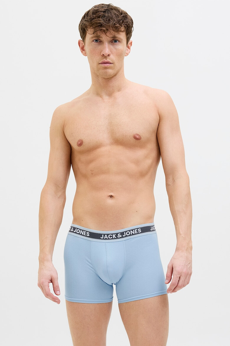 Jack  Jones Боксерки с памук - 5 чифта - Pepit.bg
