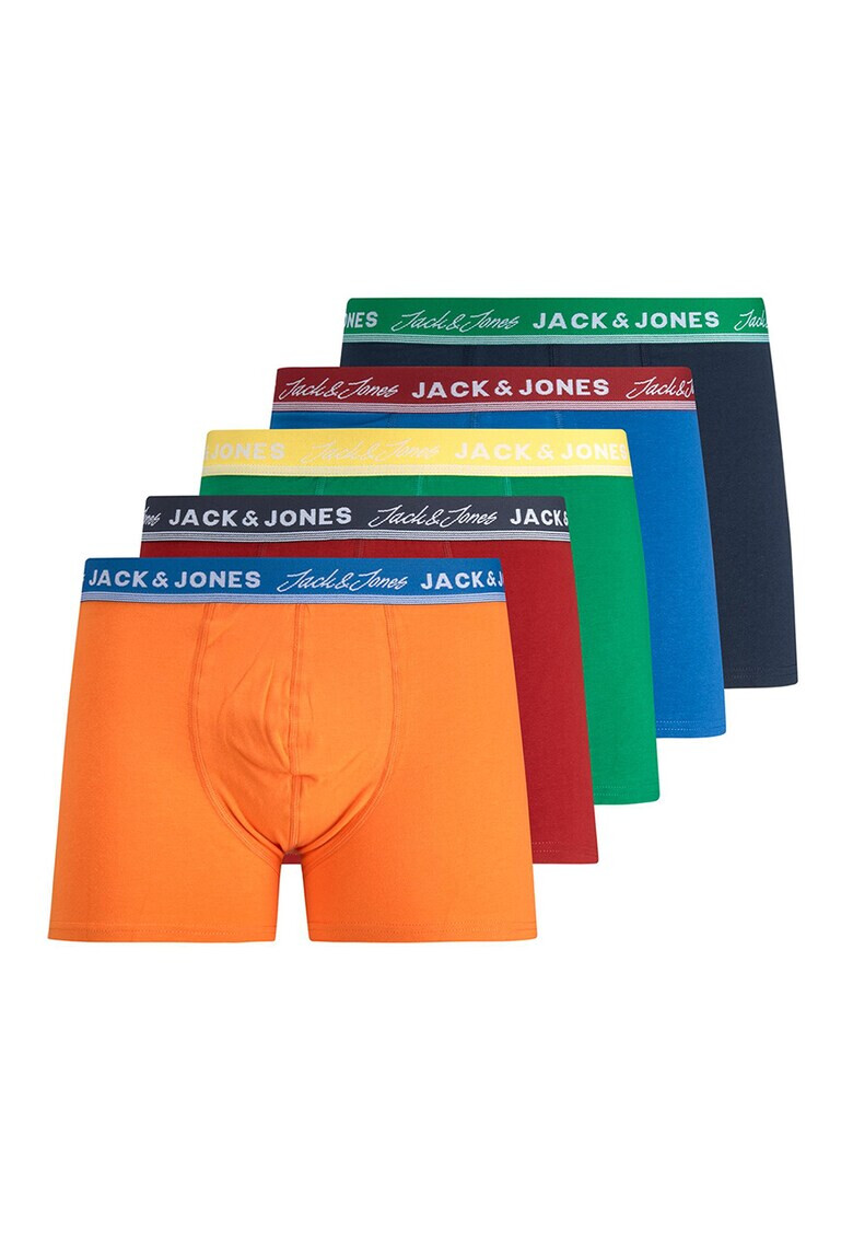 Jack & Jones Боксерки с памук 5 чифта - Pepit.bg