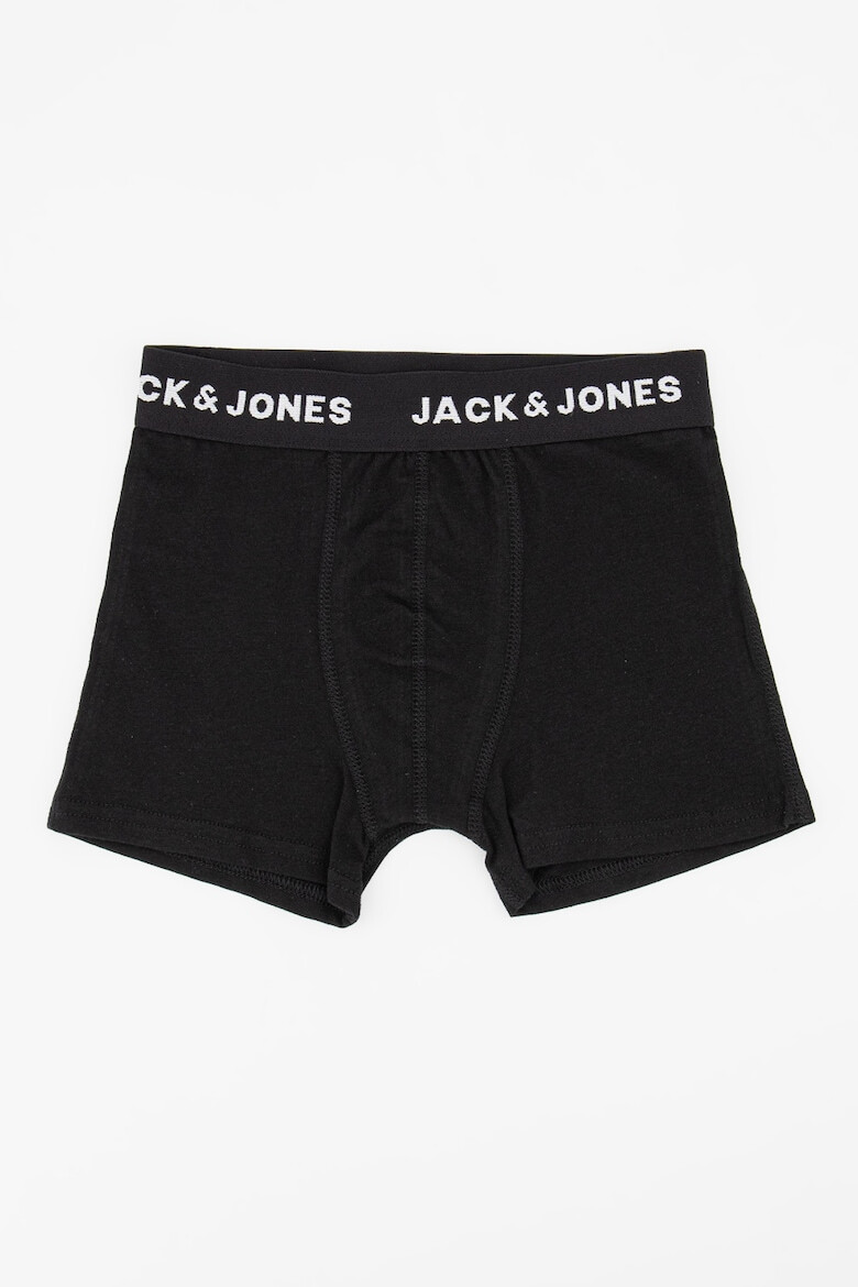 Jack  Jones Боксерки с памук с лого - 5 чифта - Pepit.bg