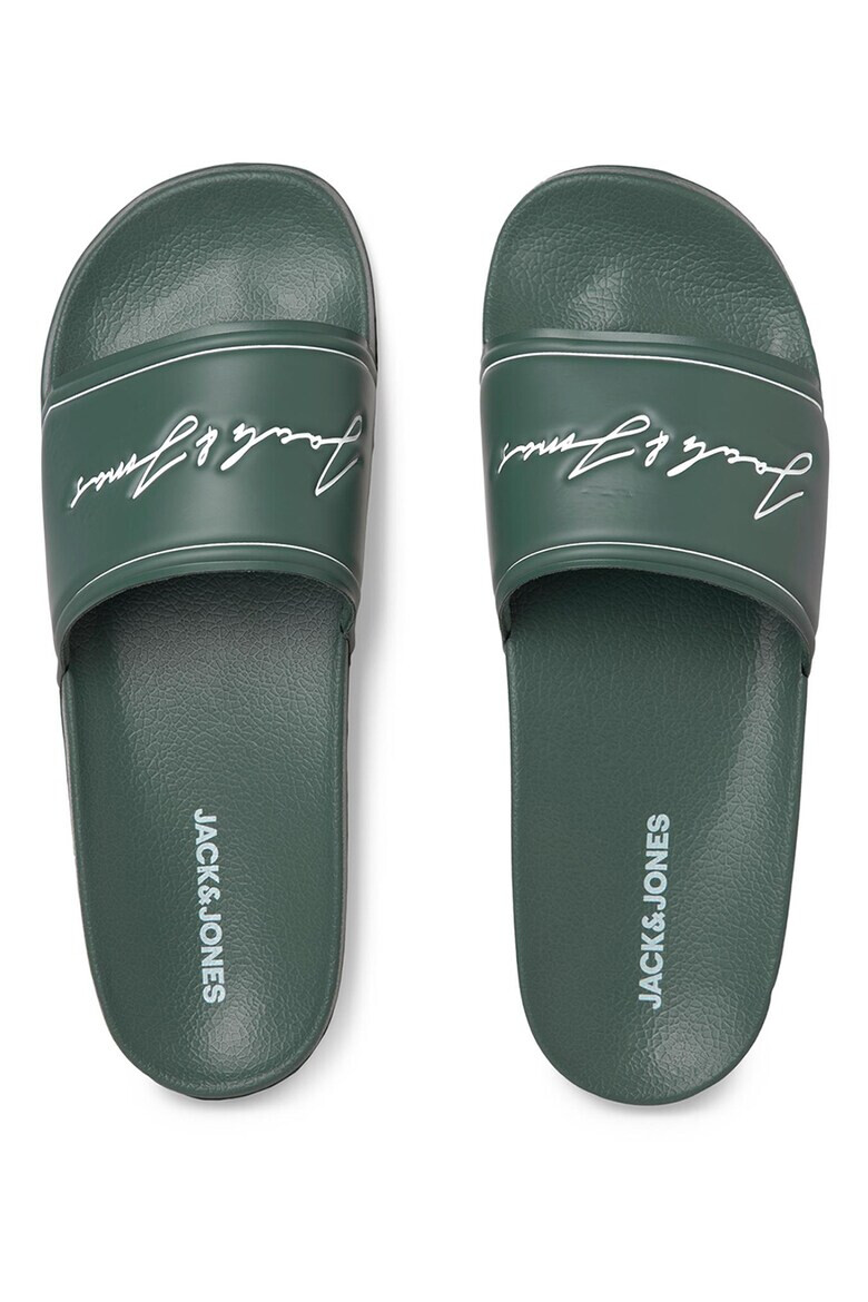 Jack & Jones Чехли Gary с лого - Pepit.bg