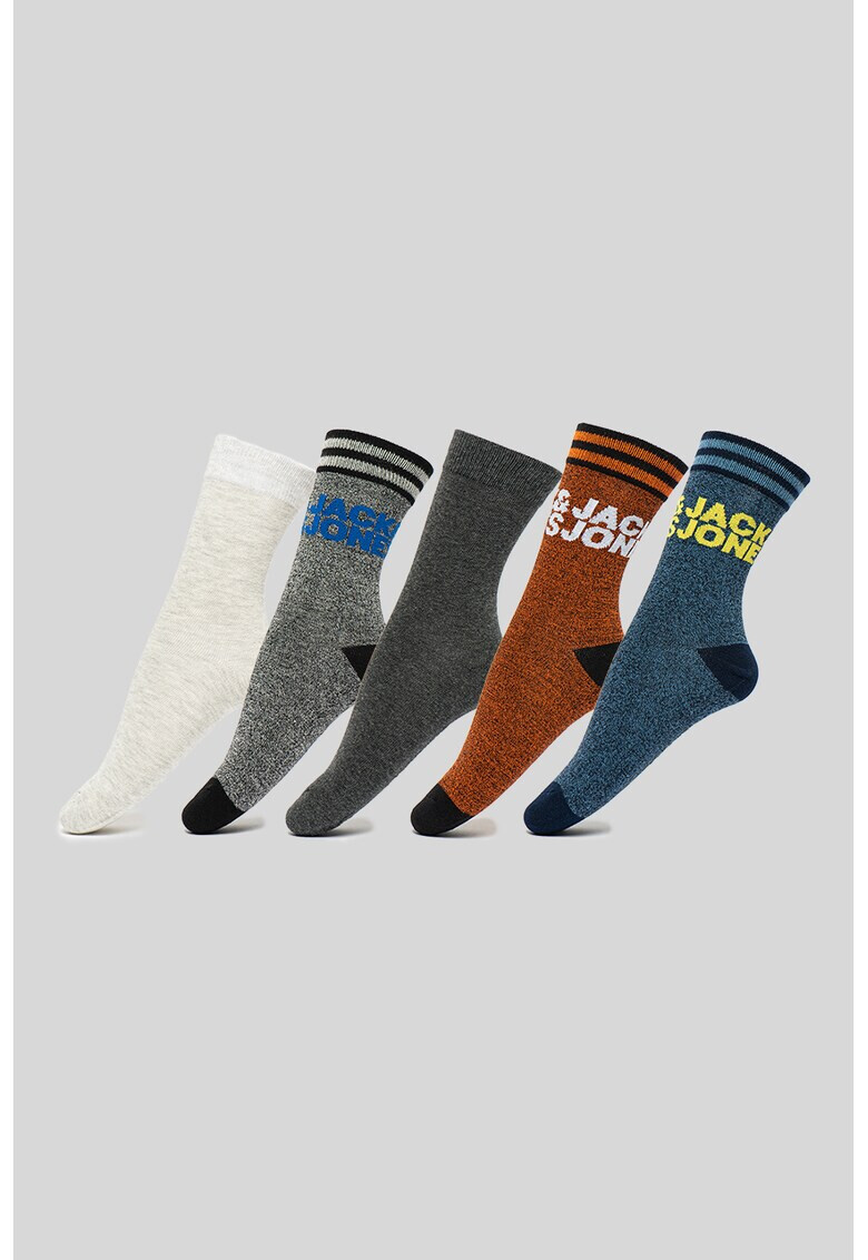 Jack & Jones Чорапи - 5 чифта - Pepit.bg