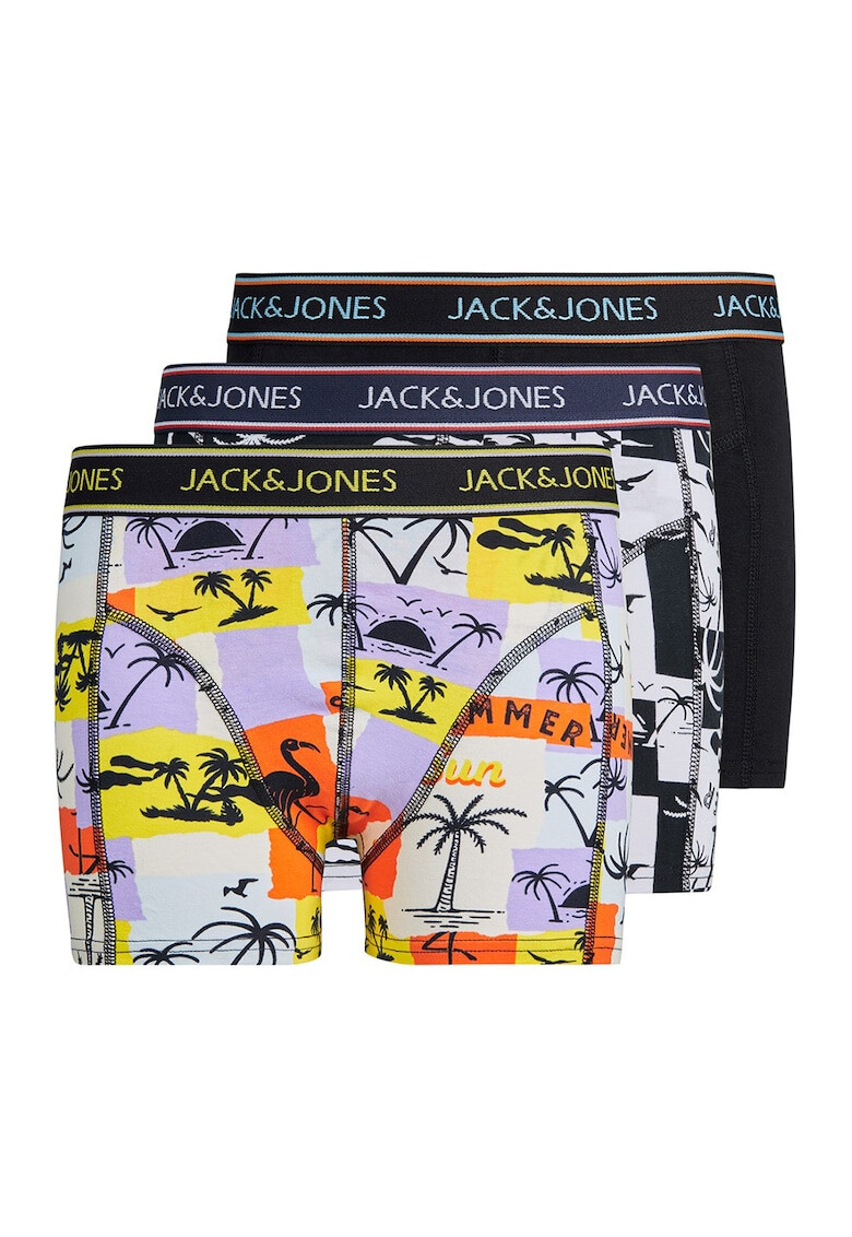 Jack&Jones Десенирани боксерки с лого - Pepit.bg