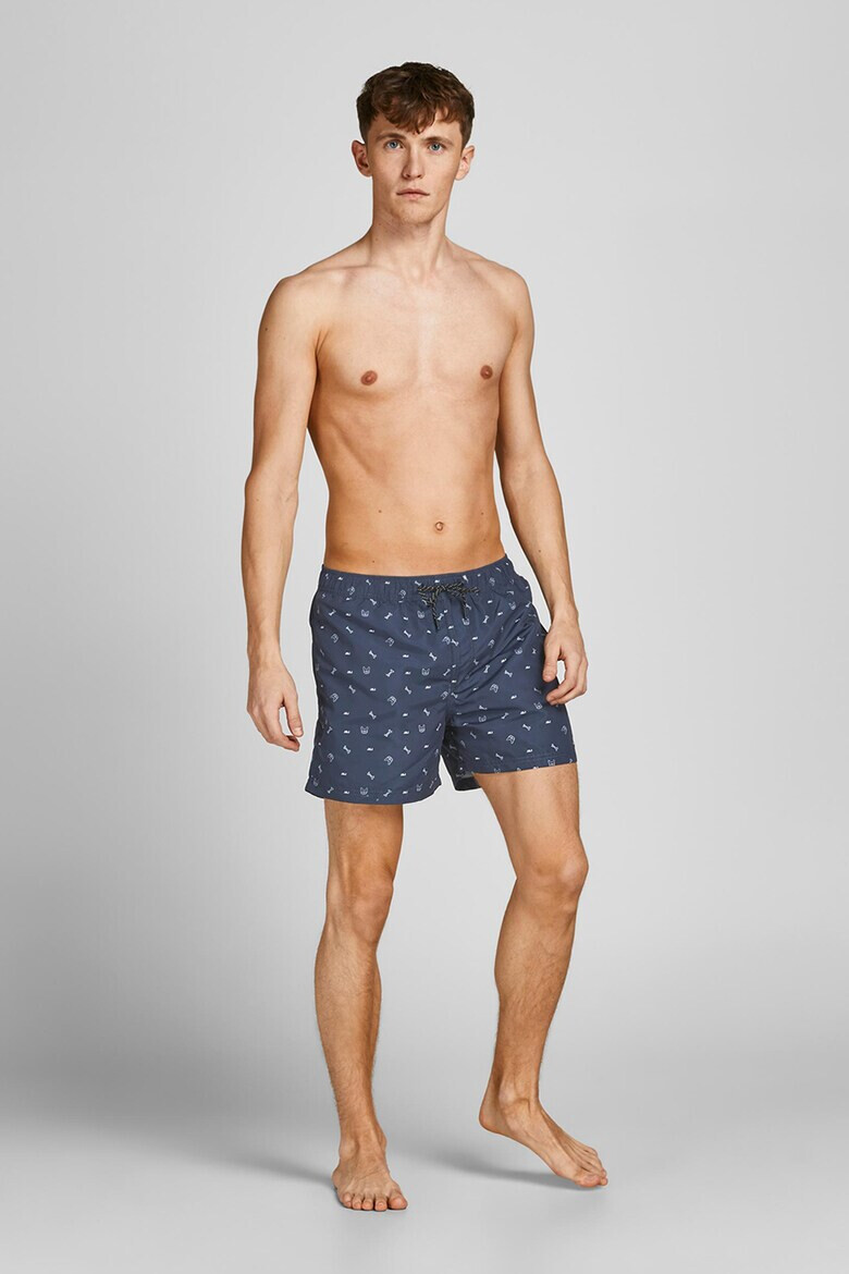 Jack & Jones Десенирани плувни шорти - Pepit.bg