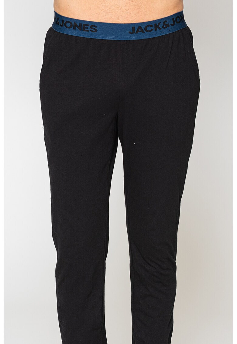 Jack & Jones Дълга пижама Basic с еластично лого - Pepit.bg