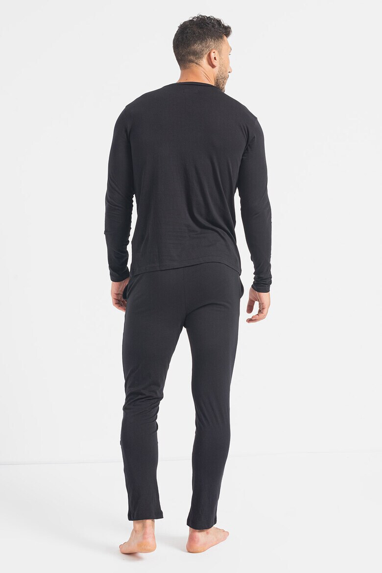 Jack & Jones Дълга пижама на лога - Pepit.bg