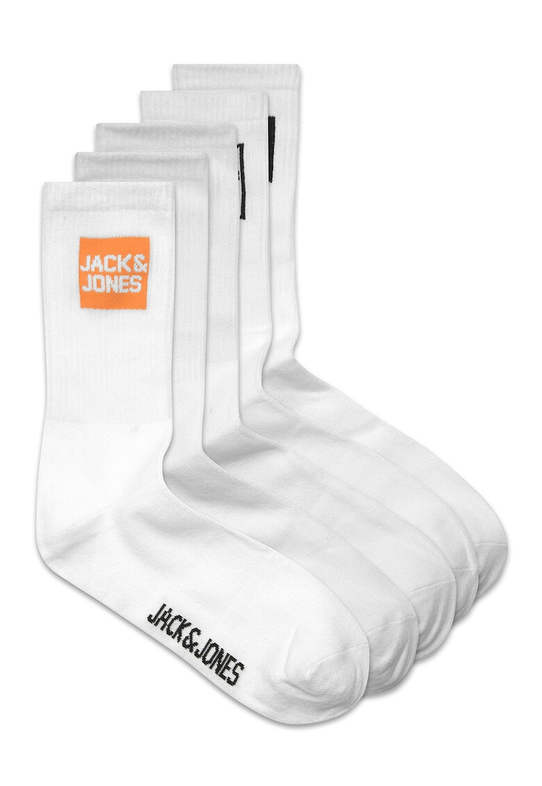 Jack & Jones Дълги чорапи - 5 чифта - Pepit.bg