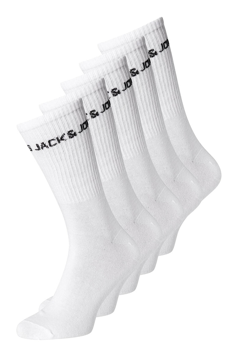 Jack & Jones Дълги чорапи - 5 чифта - Pepit.bg