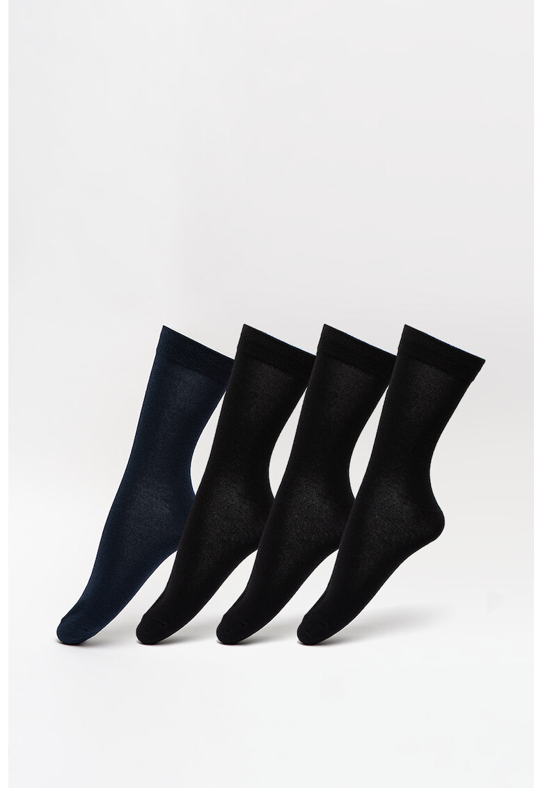 Jack & Jones Дълги чорапи Basic - 4 чифта - Pepit.bg