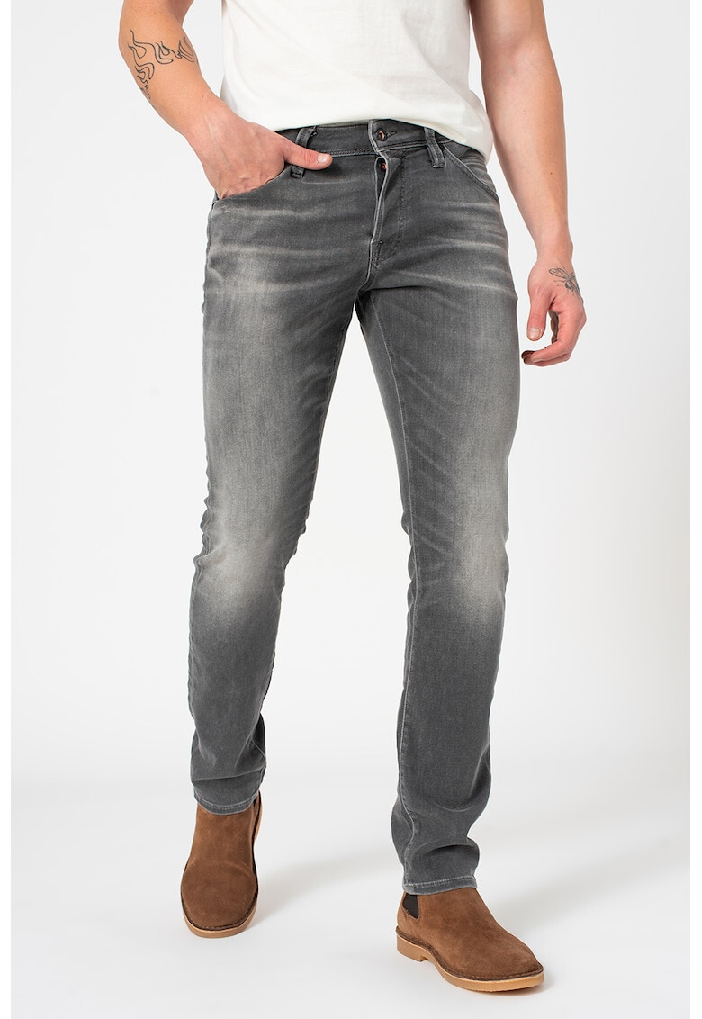 Jack&Jones Дънки Glenn Fox със захабен ефект - Pepit.bg