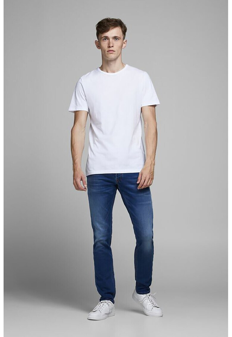 Jack & Jones Дънки Glenn по тялото - Pepit.bg