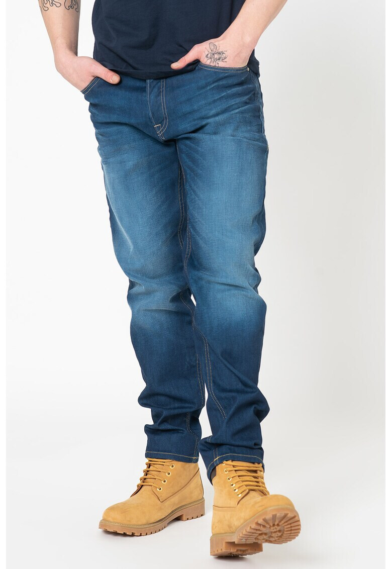 Jack&Jones Дънки Mike със захабен вид - Pepit.bg