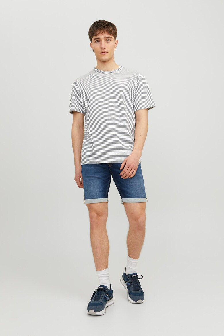 Jack & Jones Дънков къс панталон с 5 джоба - Pepit.bg