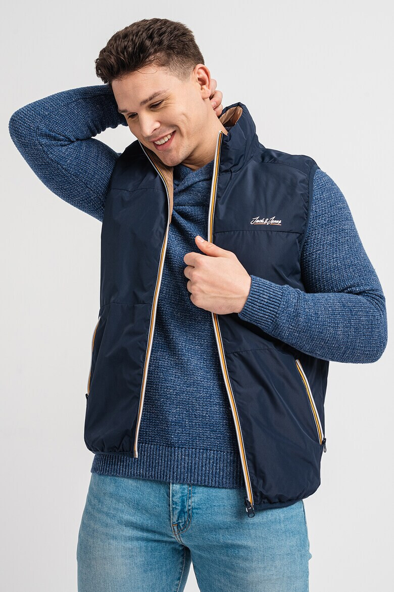 Jack&Jones Jack & Jones Двулицев елек Paul с цип - Pepit.bg