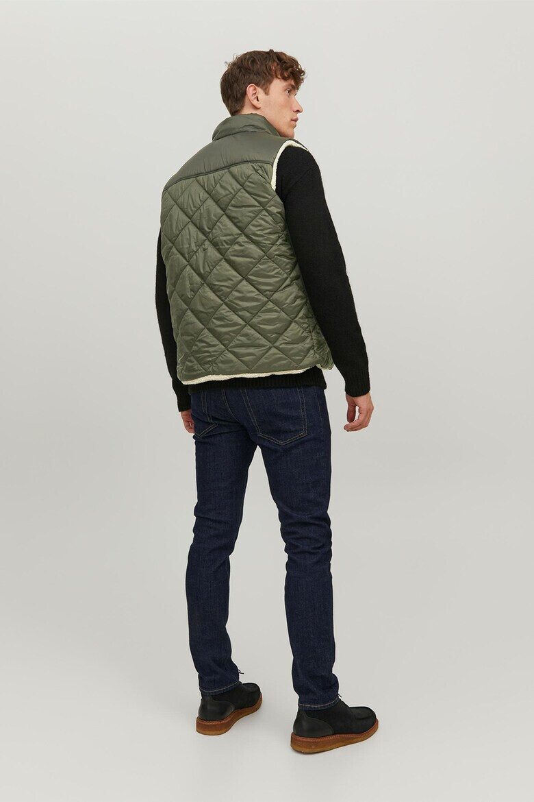 Jack & Jones Двулицев елек с джобове - Pepit.bg