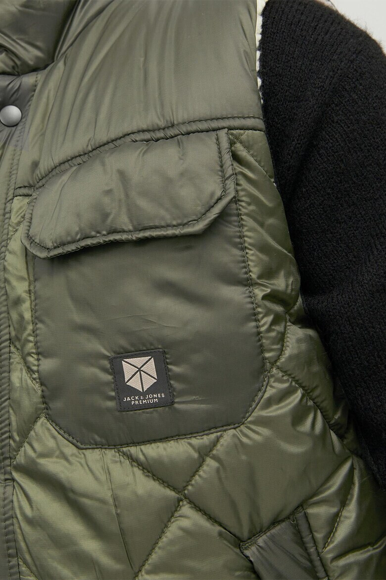 Jack & Jones Двулицев елек с джобове - Pepit.bg