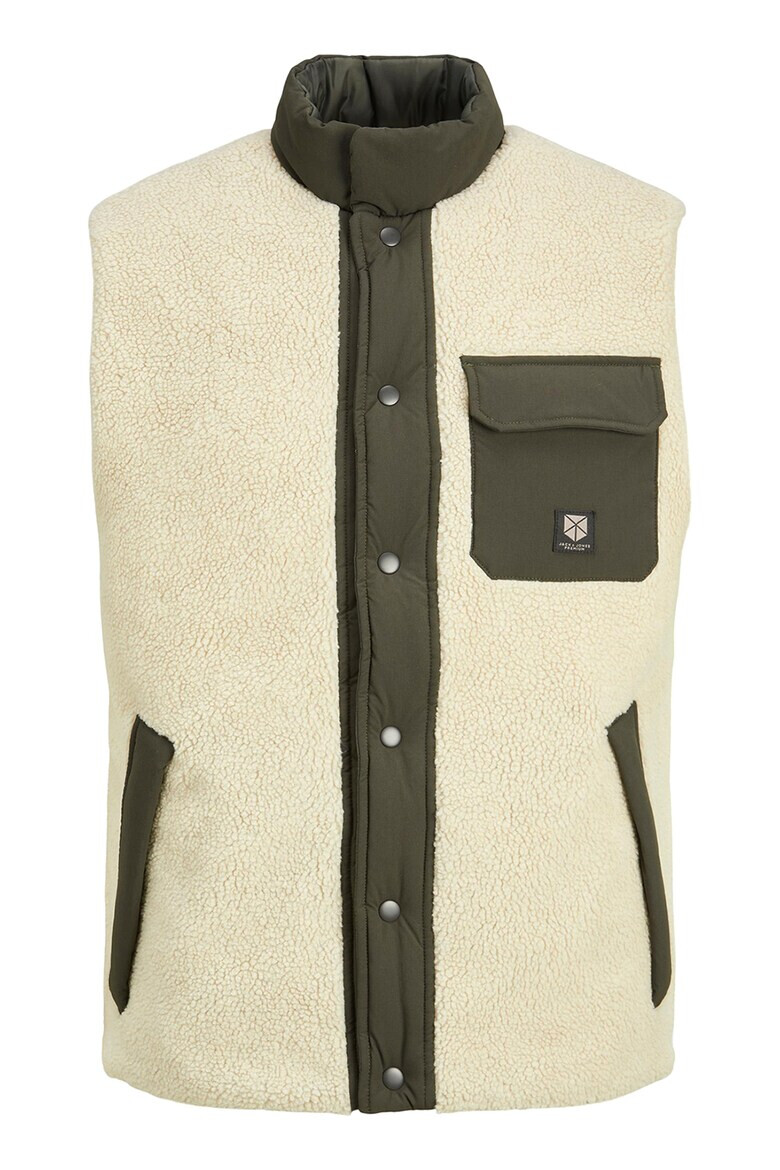 Jack & Jones Двулицев елек с джобове - Pepit.bg