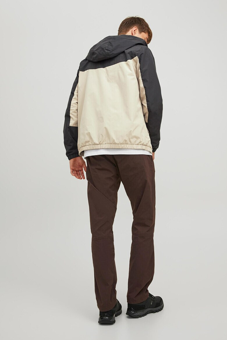 Jack & Jones Олекотено яке Dover с дизайн с цветен блок - Pepit.bg