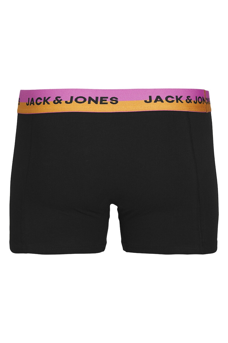Jack  Jones Едноцветни боксерки - 5 чифта - Pepit.bg