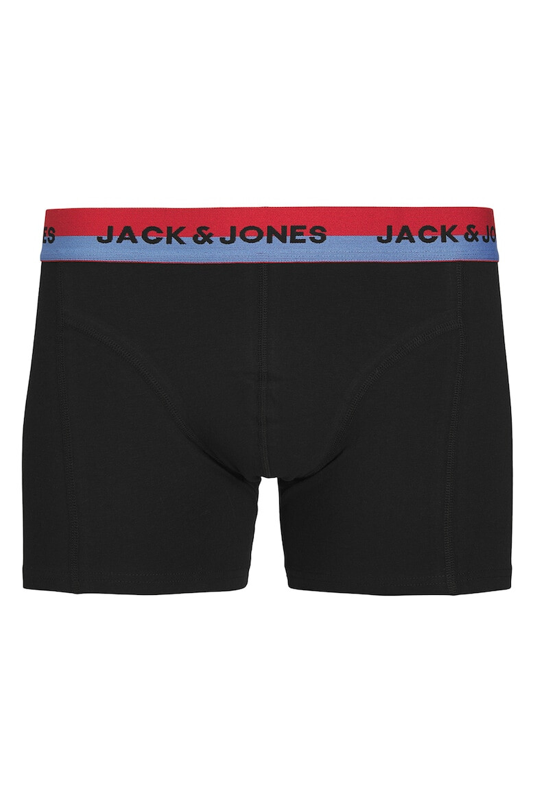 Jack  Jones Едноцветни боксерки - 5 чифта - Pepit.bg
