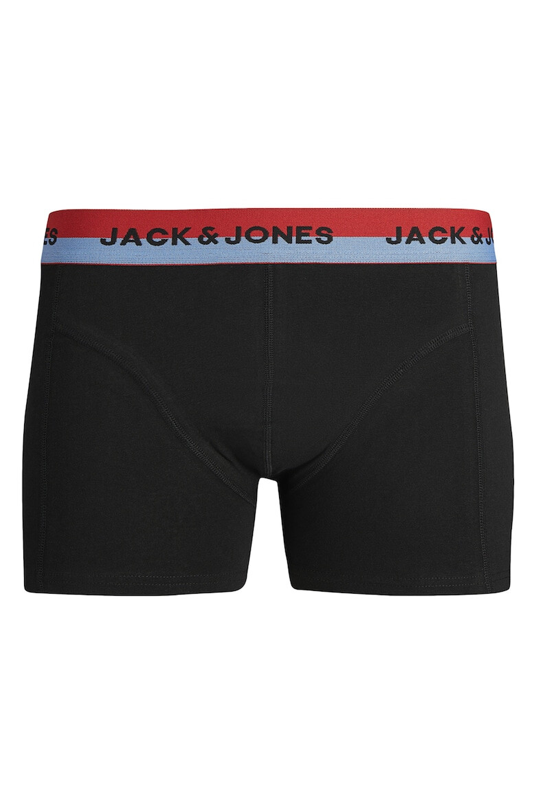Jack  Jones Едноцветни боксерки - 5 чифта - Pepit.bg