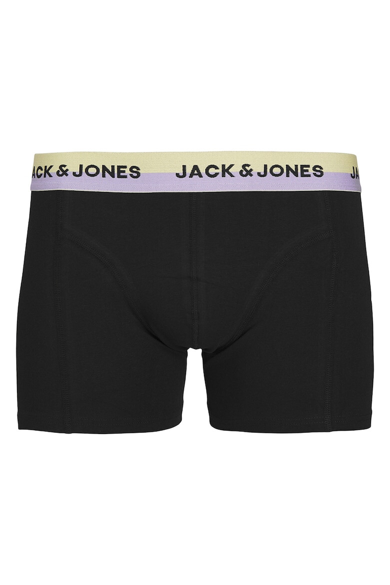 Jack  Jones Едноцветни боксерки - 5 чифта - Pepit.bg