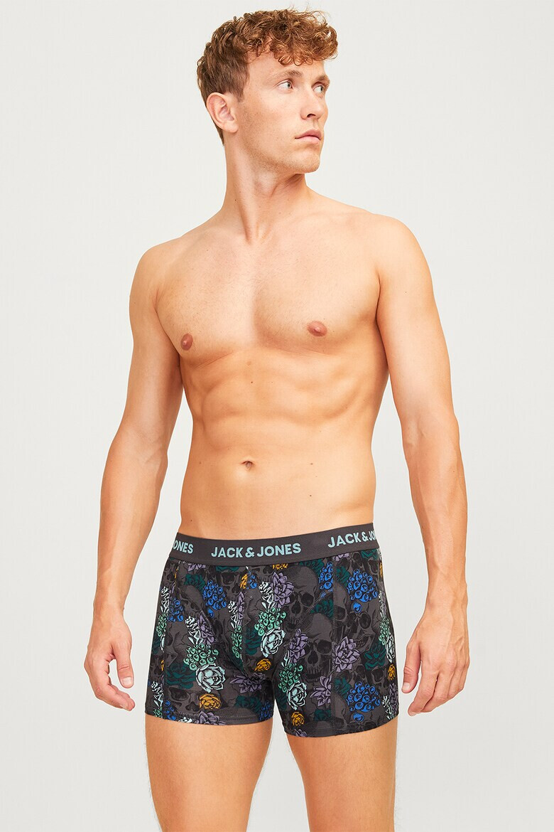 Jack  Jones Еластични боксерки - 3 чифта - Pepit.bg
