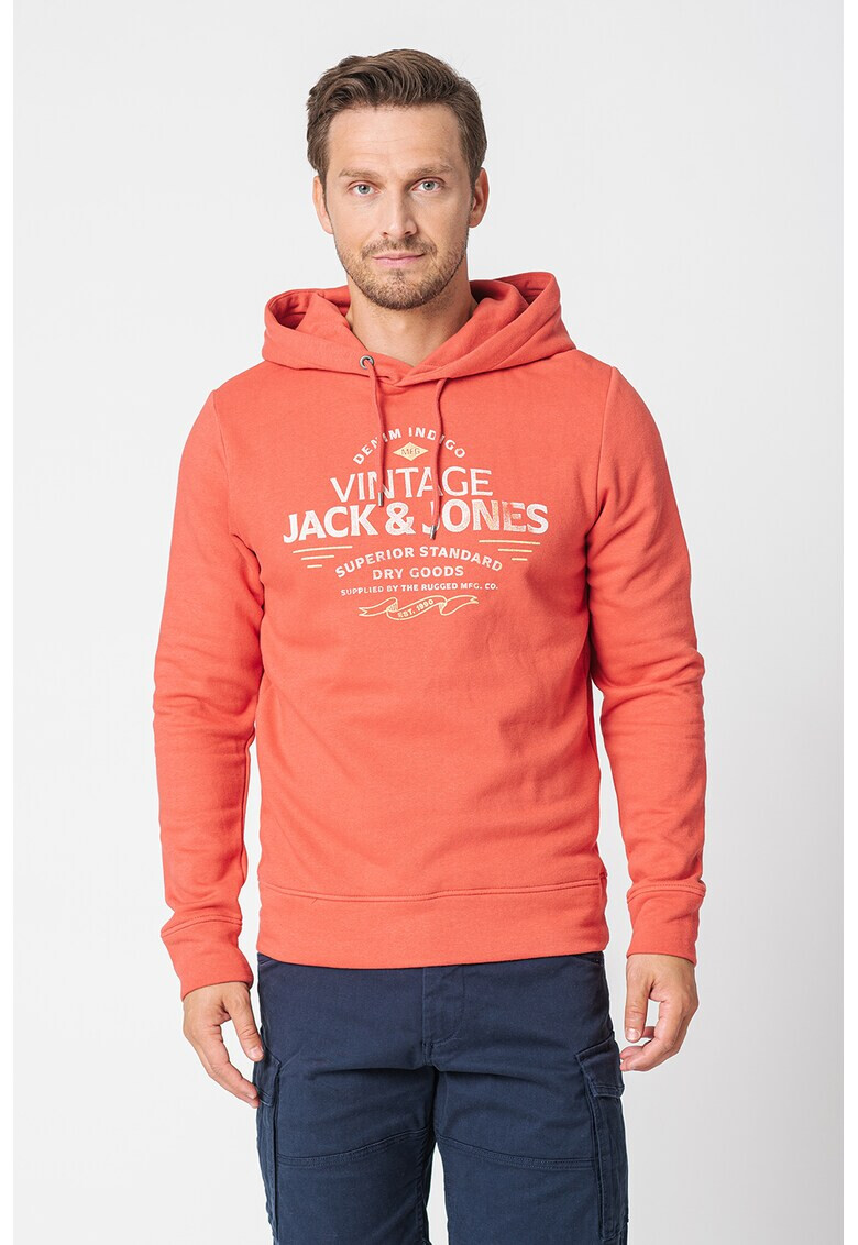 Jack & Jones Худи Booster с лого - Pepit.bg