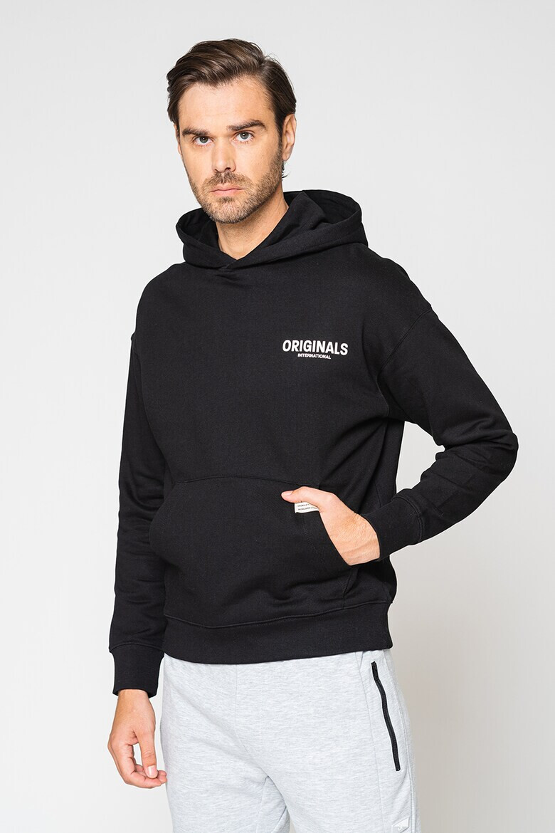 Jack & Jones Худи Camo с джоб кенгуру - Pepit.bg