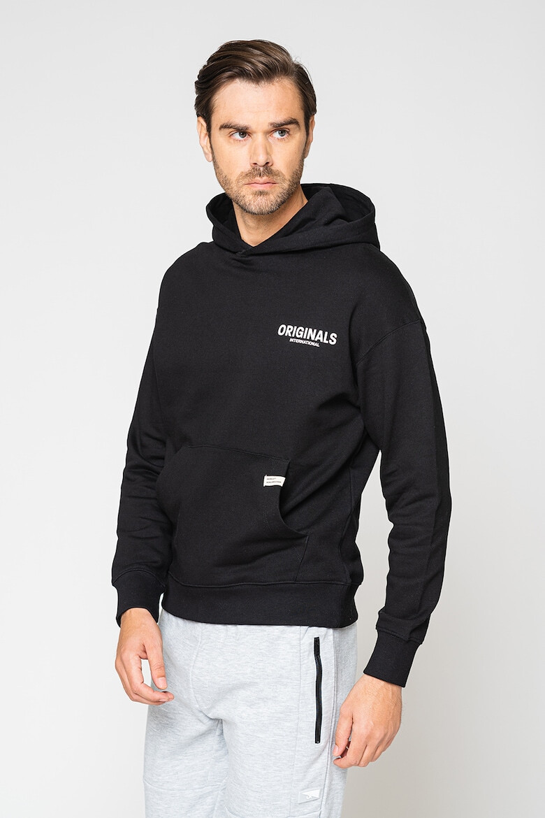 Jack & Jones Худи Camo с джоб кенгуру - Pepit.bg