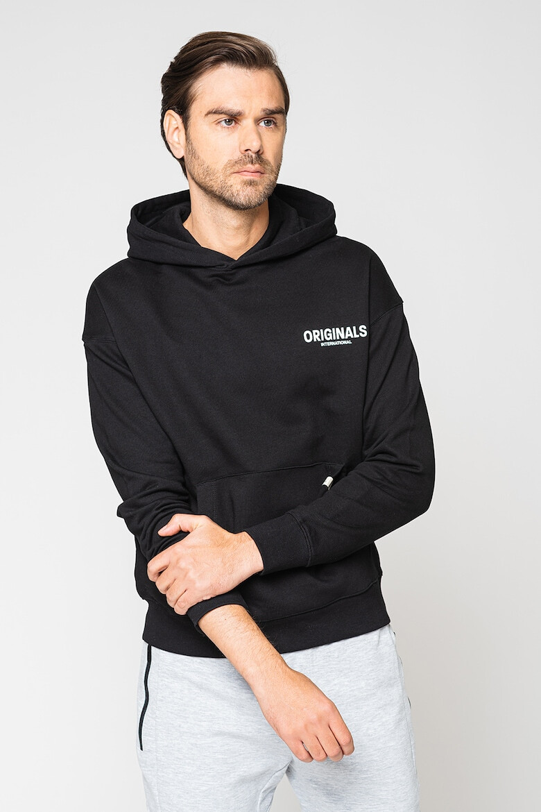 Jack & Jones Худи Camo с джоб кенгуру - Pepit.bg