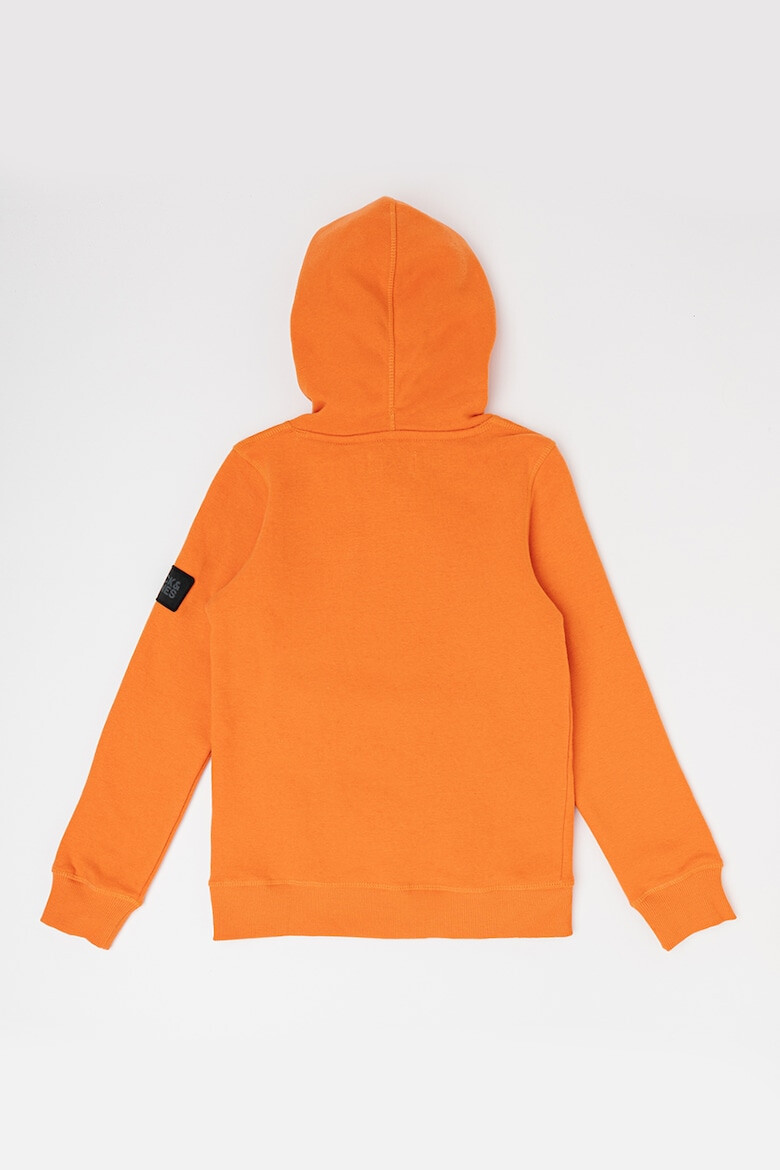 Jack & Jones Худи Classic Waffle с джоб кенгуру - Pepit.bg
