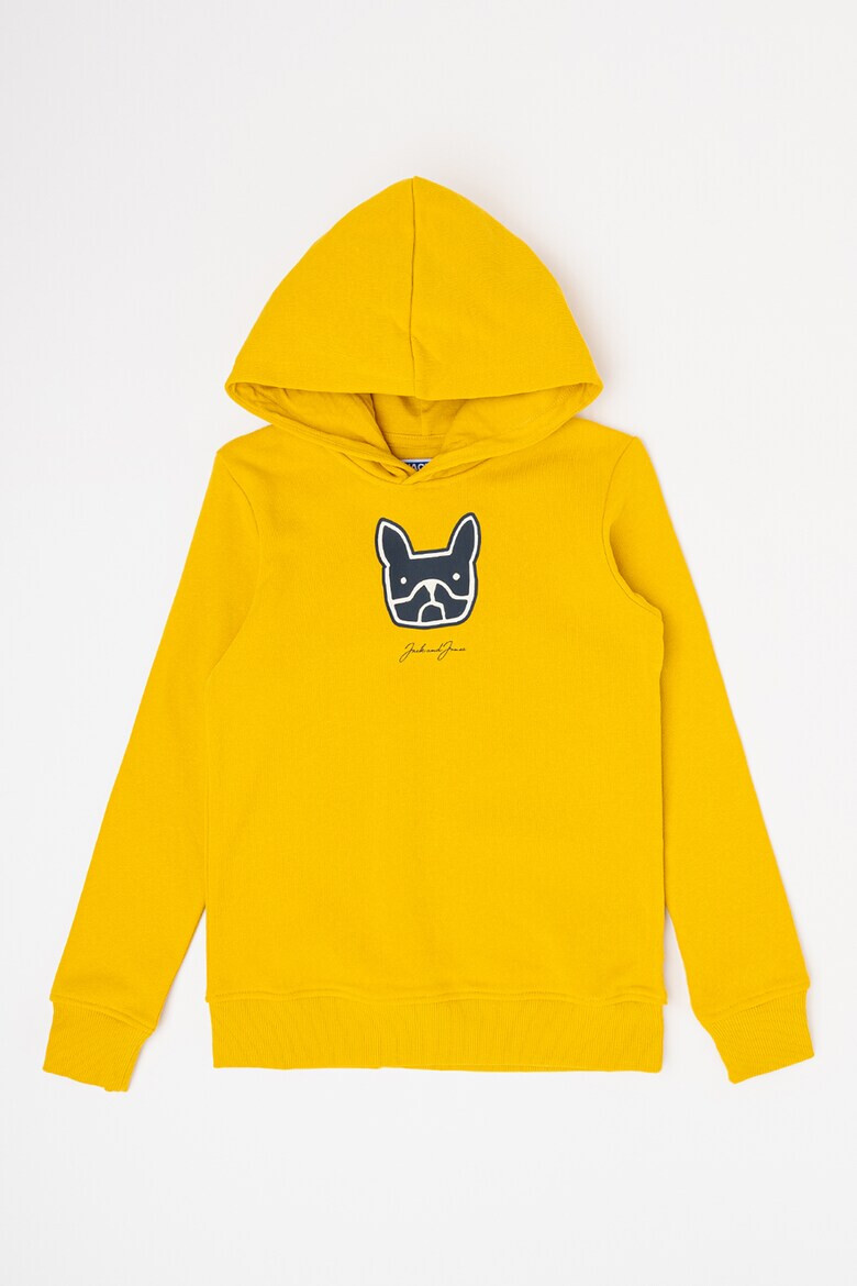 Jack & Jones Худи Comrade с шарка на булдог - Pepit.bg