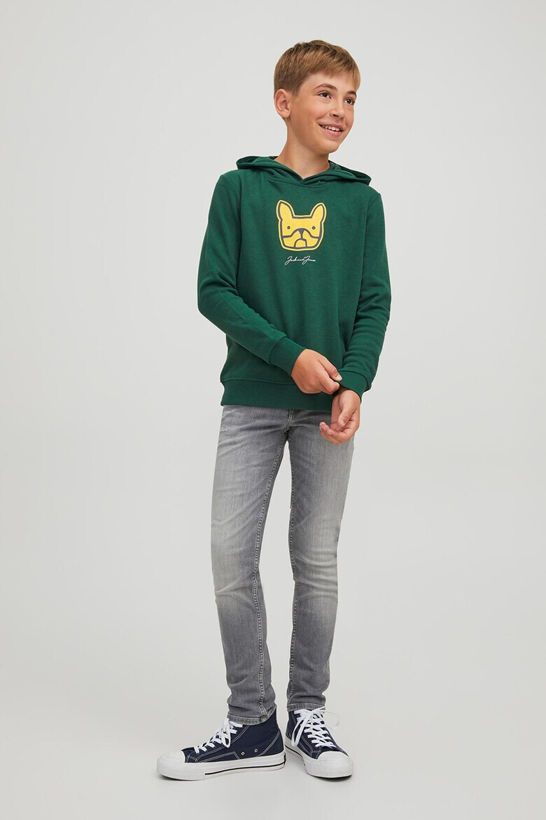 Jack & Jones Худи Comrade с шарка на булдог - Pepit.bg