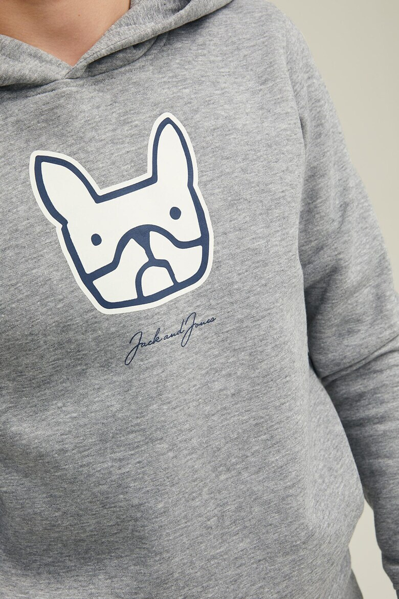 Jack & Jones Худи Comrade с шарка на булдог - Pepit.bg