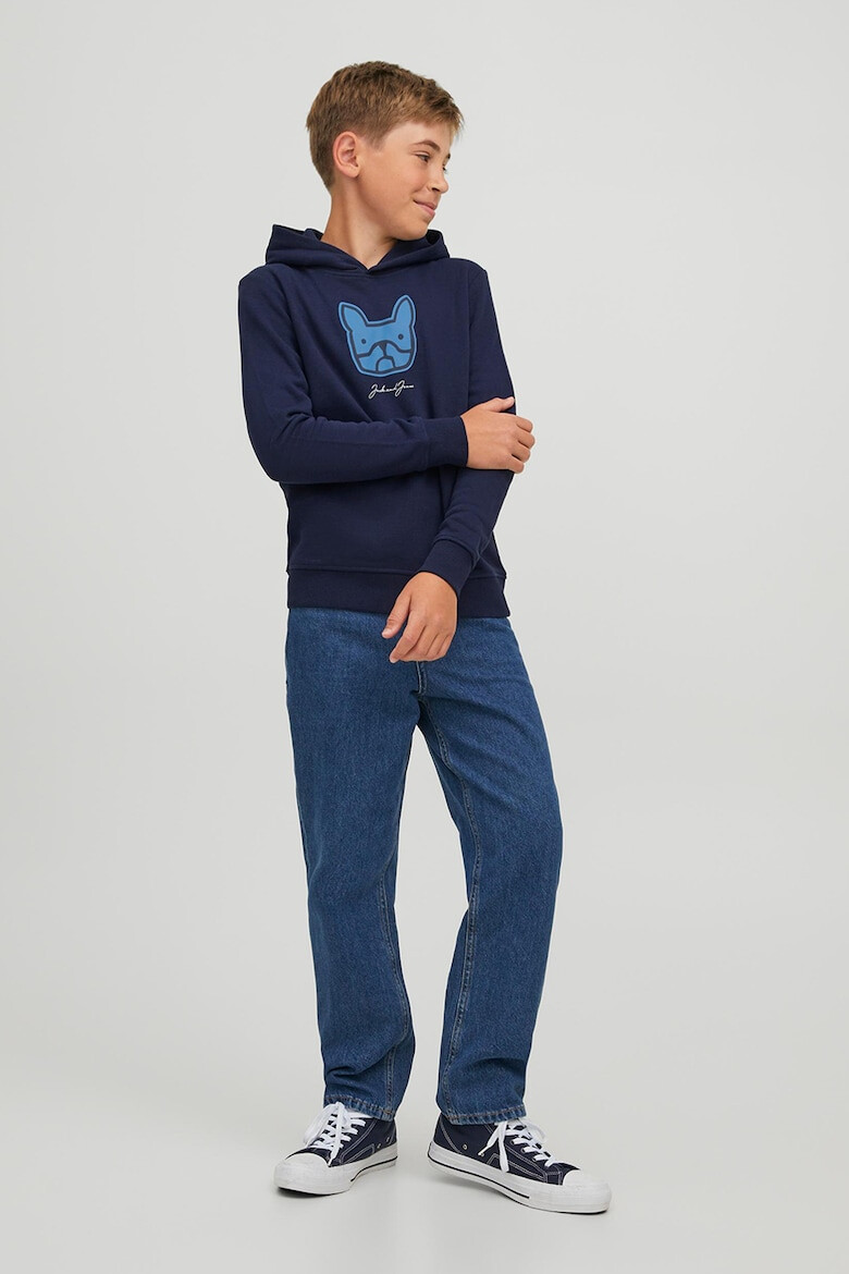 Jack & Jones Худи Comrade с шарка на булдог - Pepit.bg