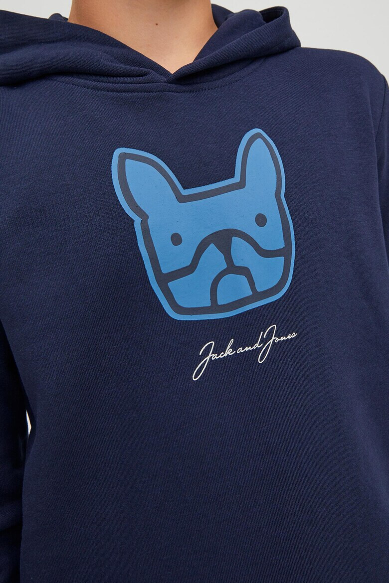 Jack & Jones Худи Comrade с шарка на булдог - Pepit.bg