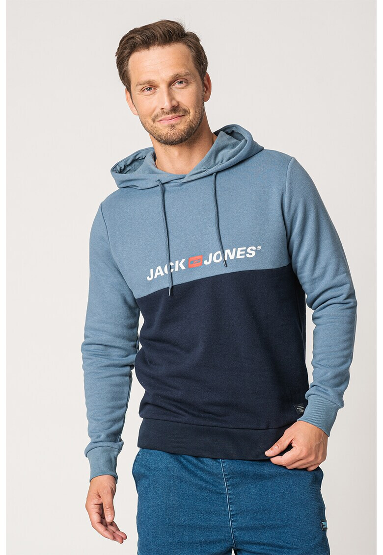 Jack & Jones Худи Corp с лого - Pepit.bg