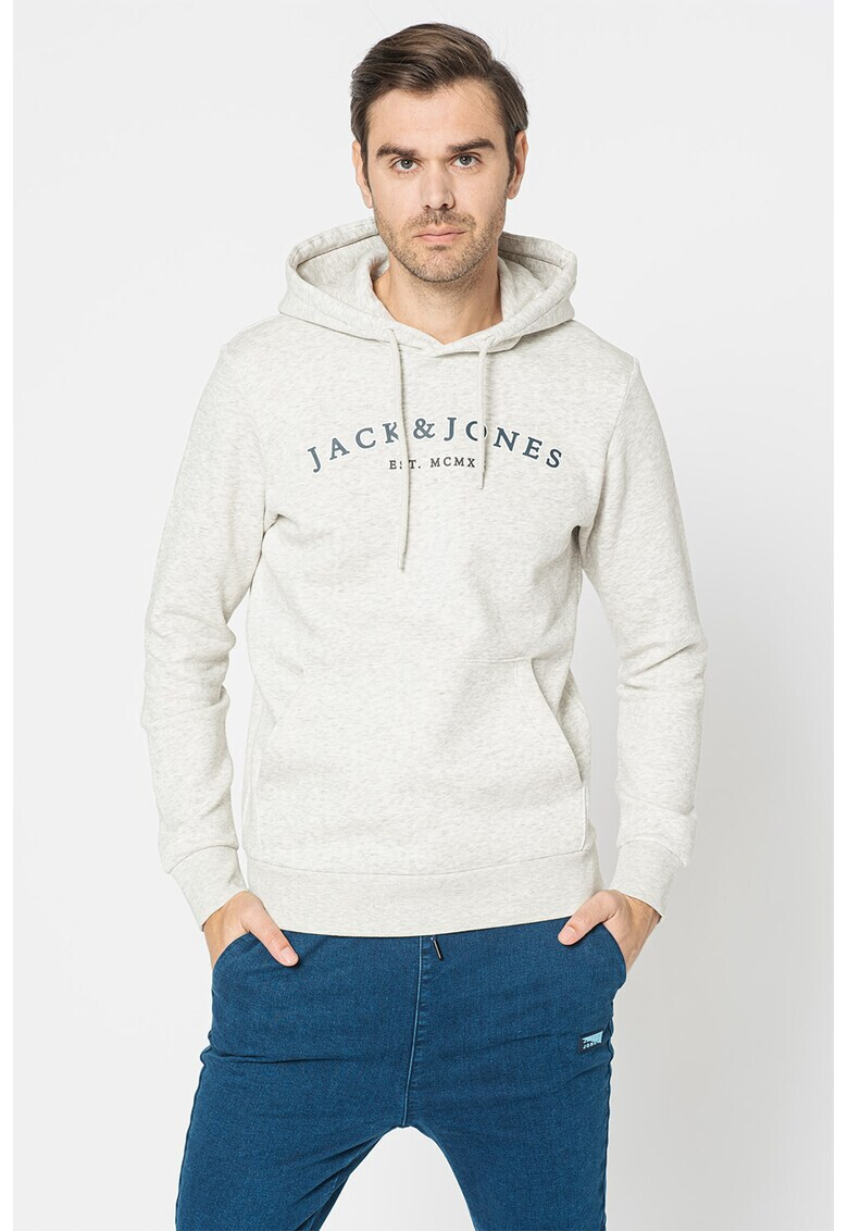 Jack & Jones Худи Cross с джоб кенгуру - Pepit.bg
