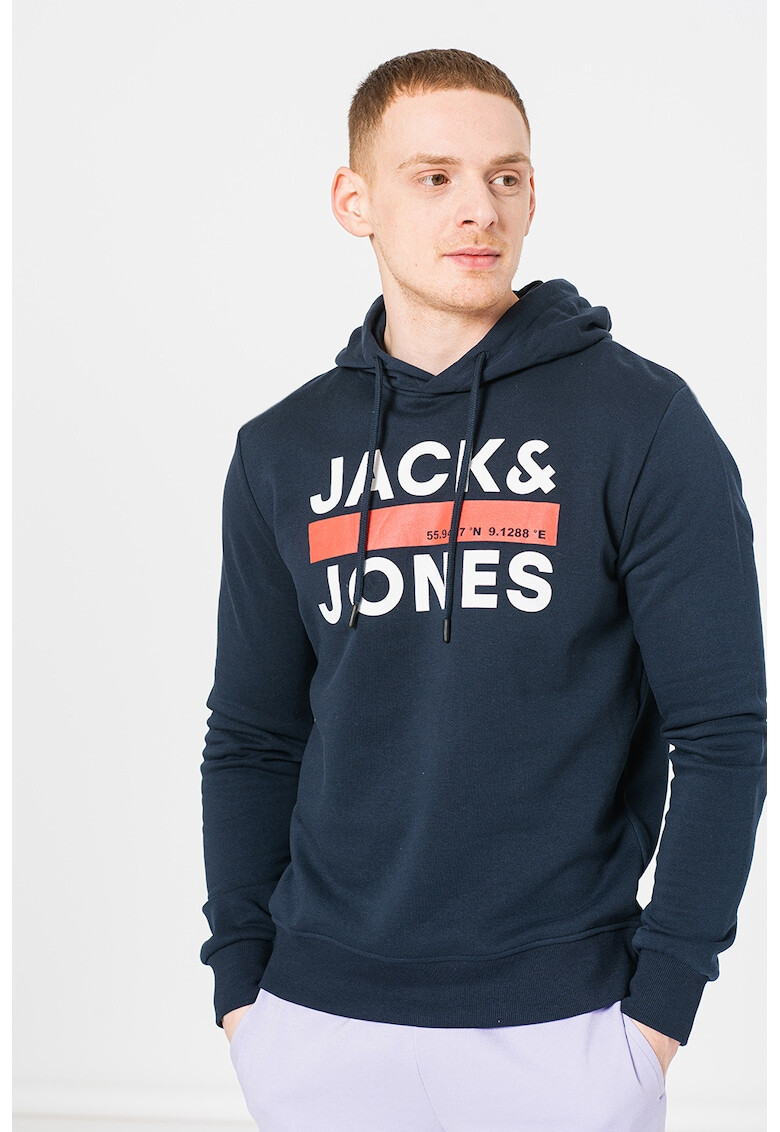 Jack & Jones Худи Dan с памук с лого - Pepit.bg
