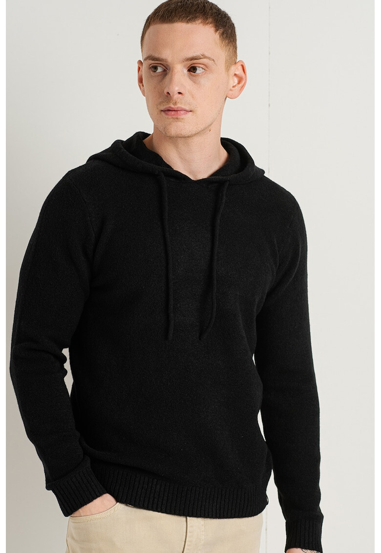 Jack & Jones Худи Dust с вълна - Pepit.bg