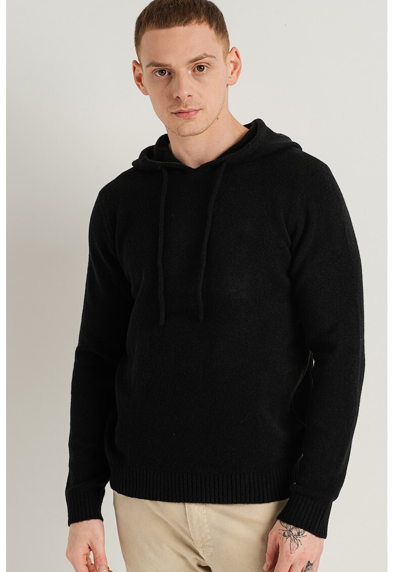 Jack & Jones Худи Dust с вълна - Pepit.bg