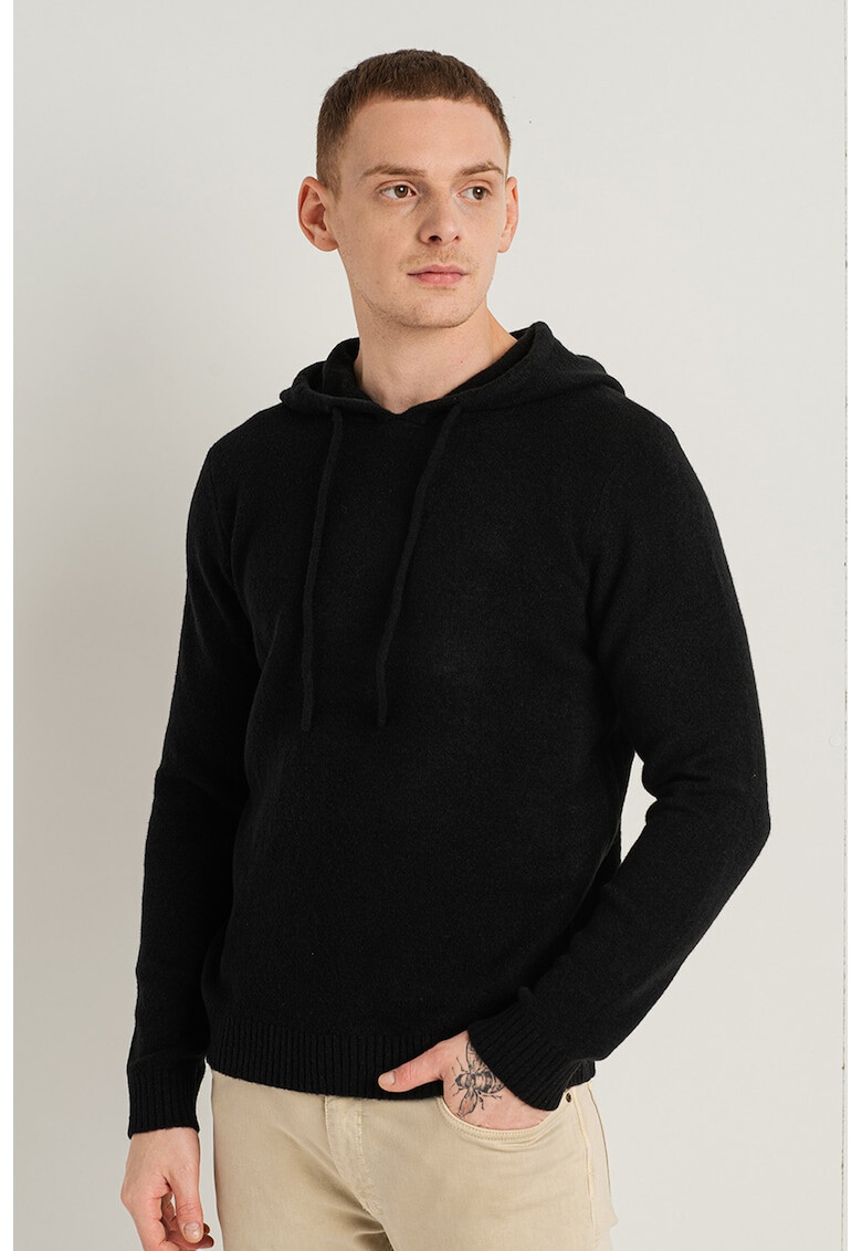 Jack & Jones Худи Dust с вълна - Pepit.bg