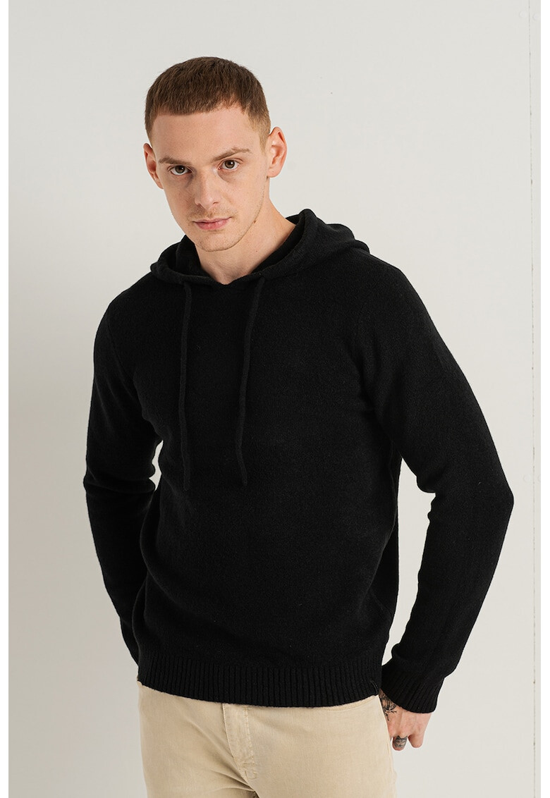 Jack & Jones Худи Dust с вълна - Pepit.bg