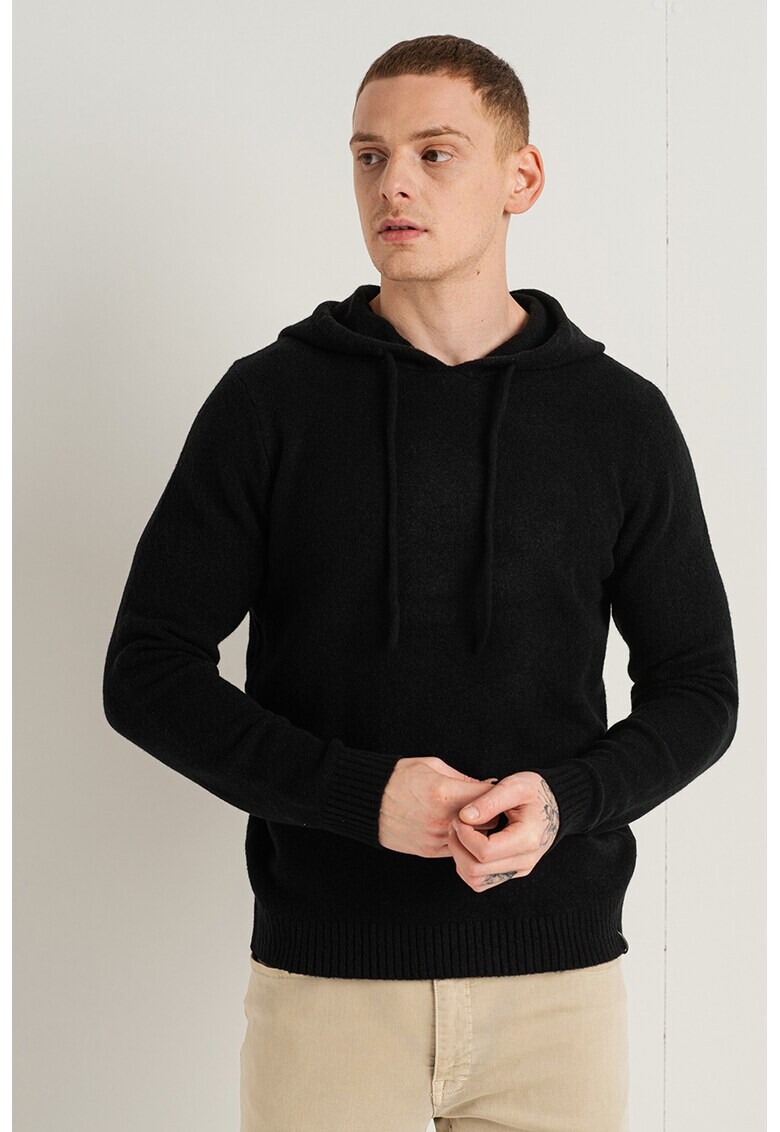 Jack & Jones Худи Dust с вълна - Pepit.bg