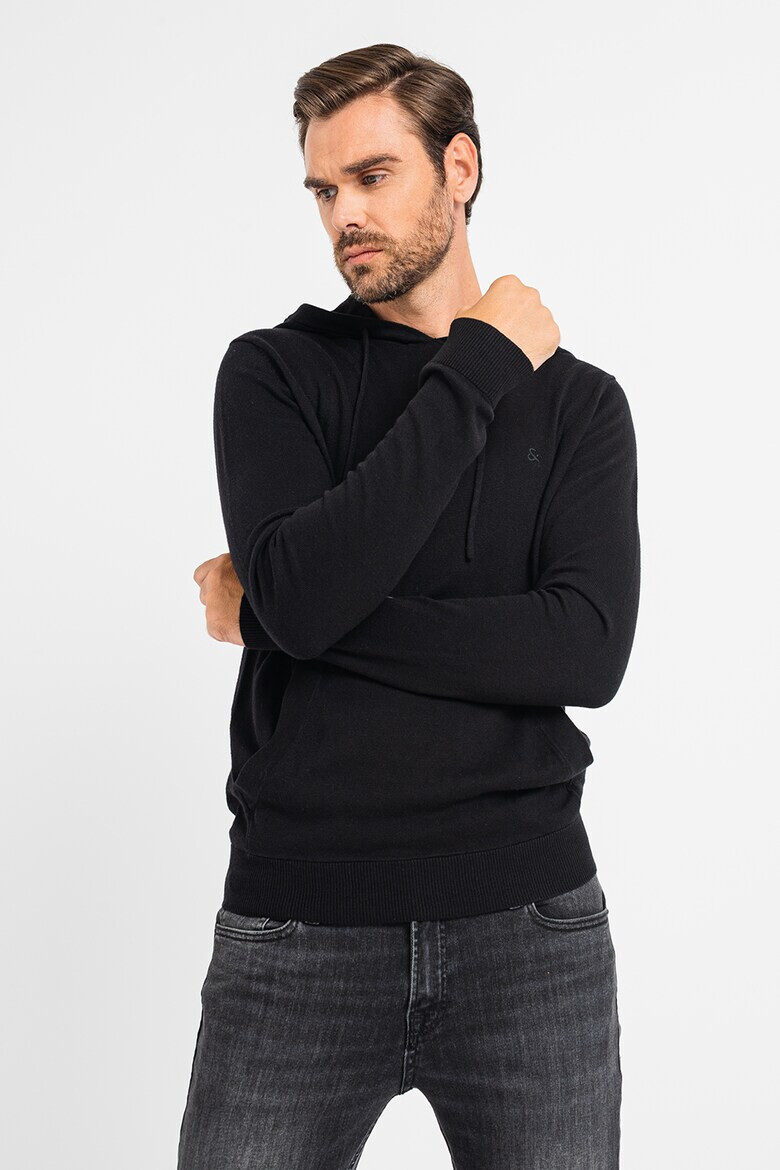 Jack & Jones Худи Emil с джоб кенгуру - Pepit.bg
