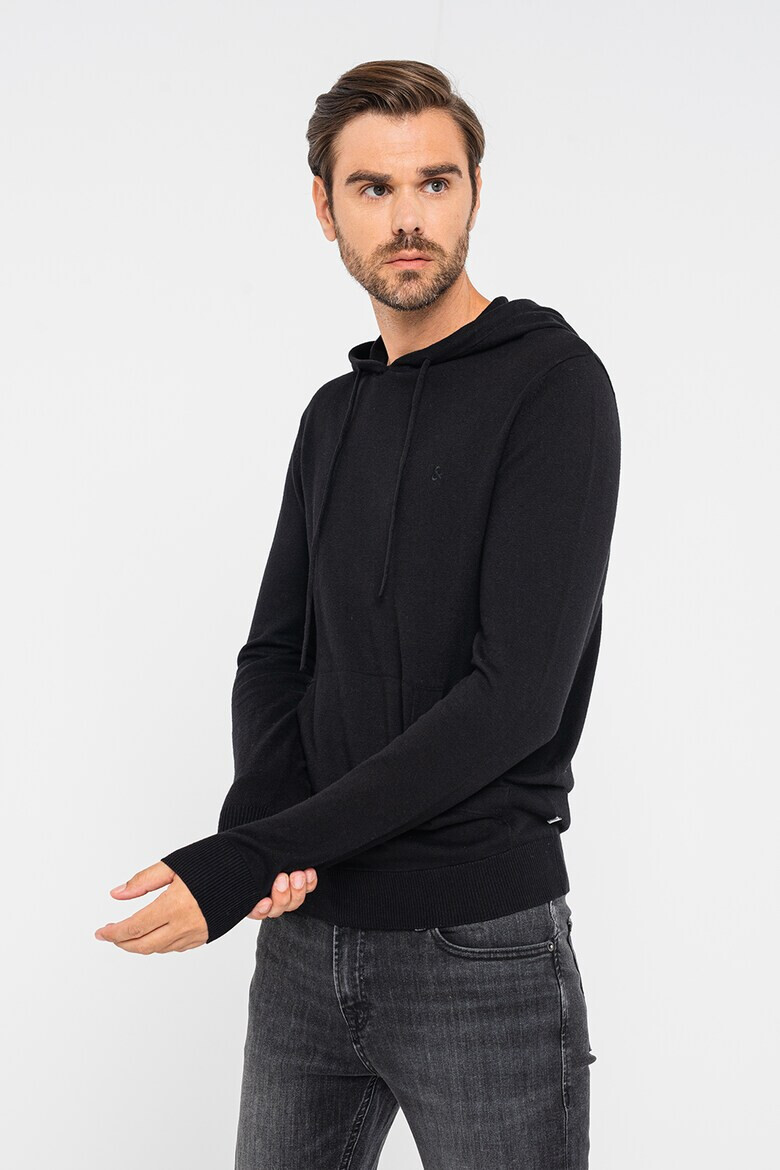 Jack & Jones Худи Emil с джоб кенгуру - Pepit.bg