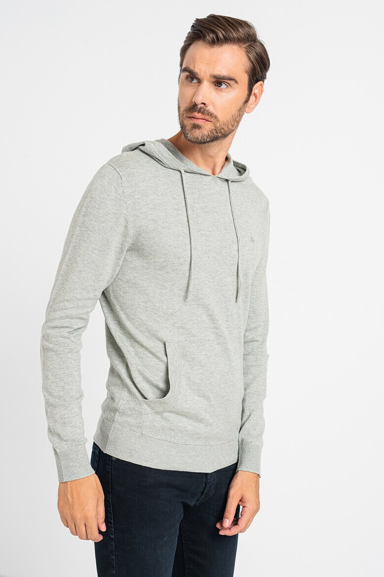 Jack & Jones Худи Emil с джоб кенгуру - Pepit.bg