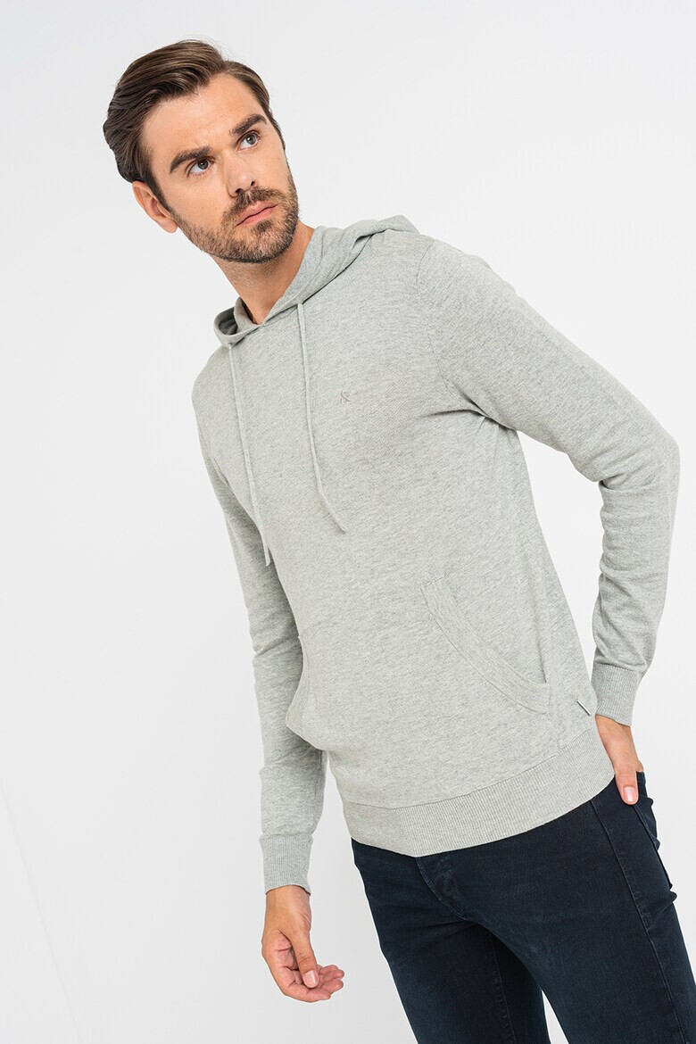 Jack & Jones Худи Emil с джоб кенгуру - Pepit.bg