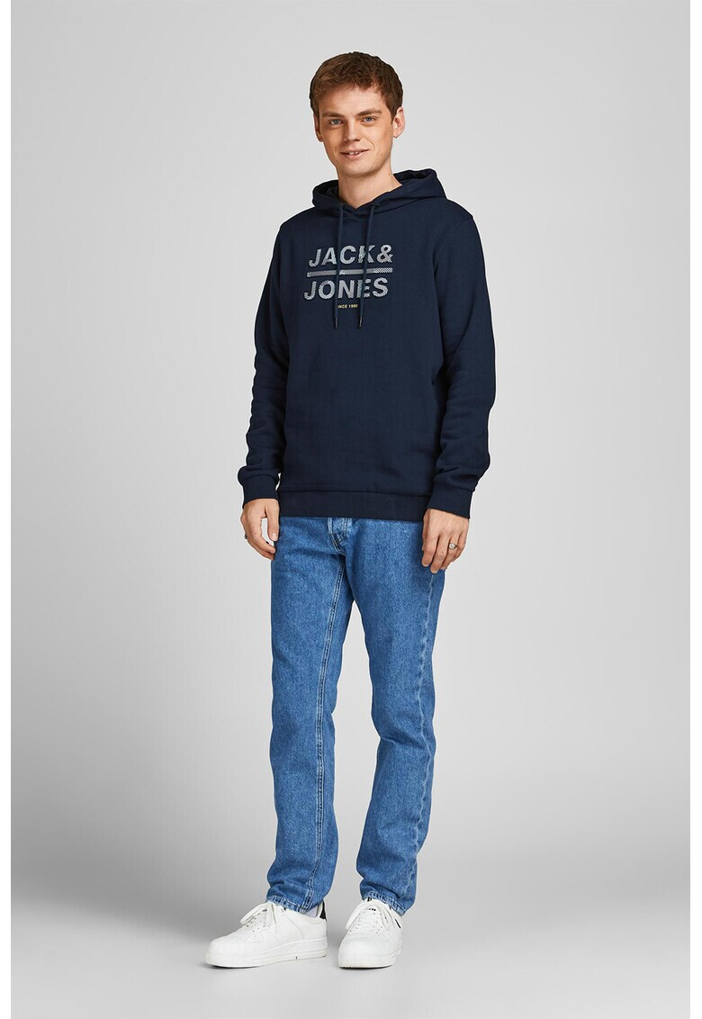 Jack & Jones Худи Gala с лого и релеф - Pepit.bg